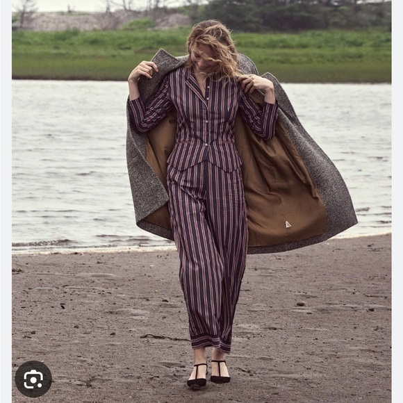 Doen Deana Blouse in Hudson Stripe - Picture 2 of 3